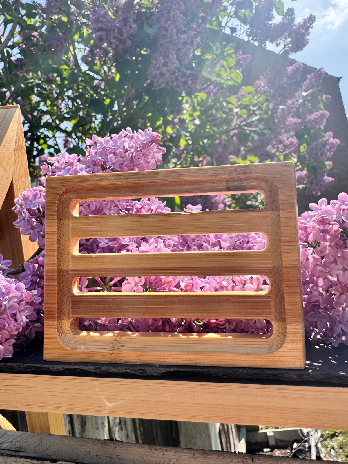 Natural Wooden Soap Dish